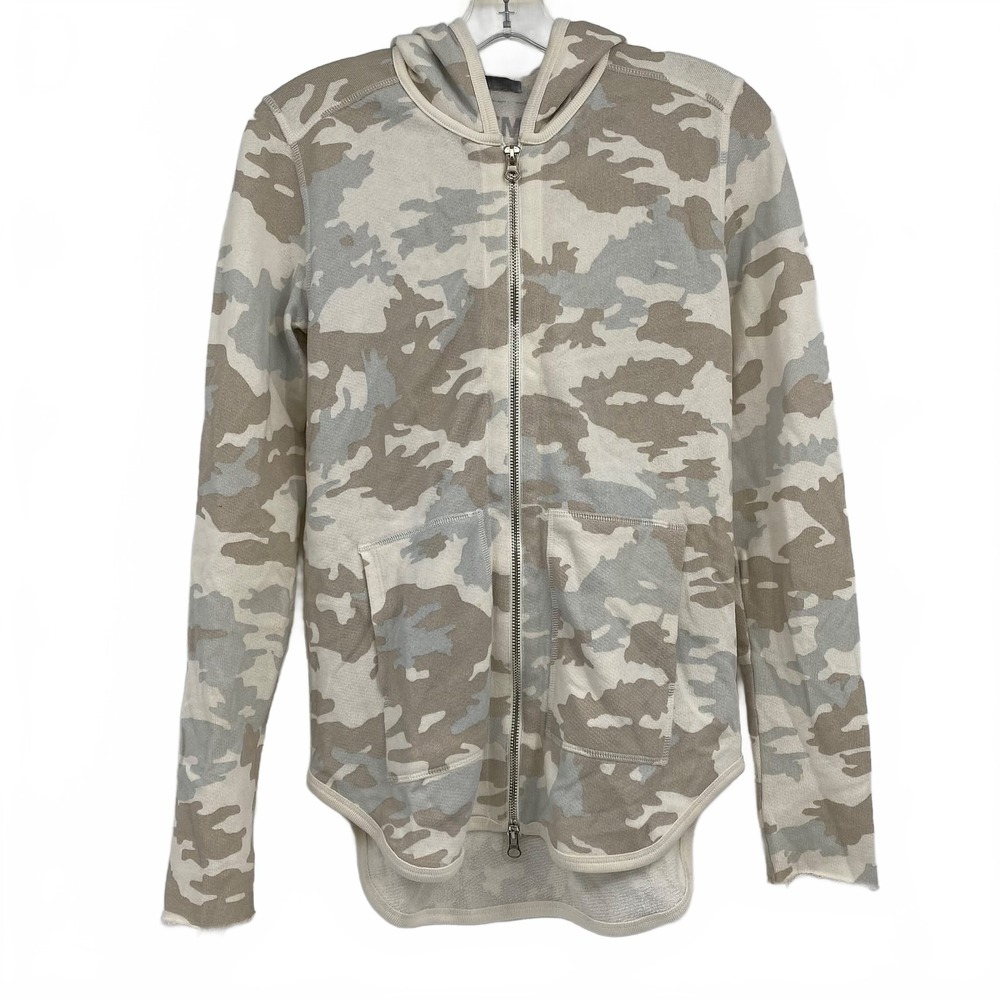 ATM Anthony Thomas Melillo Cream Beige Camouflage Sweatshirt | Womens XS